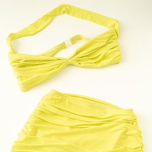 NEW Norma Kamali High Waisted Sweetheart Bikini